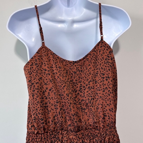 Heartloom Bronze Grant Cheetah Print Jumpsuit - Picture 3 of 12